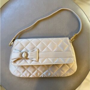 Vintage Satin & Rhinestone Bill Blass Evening Bag